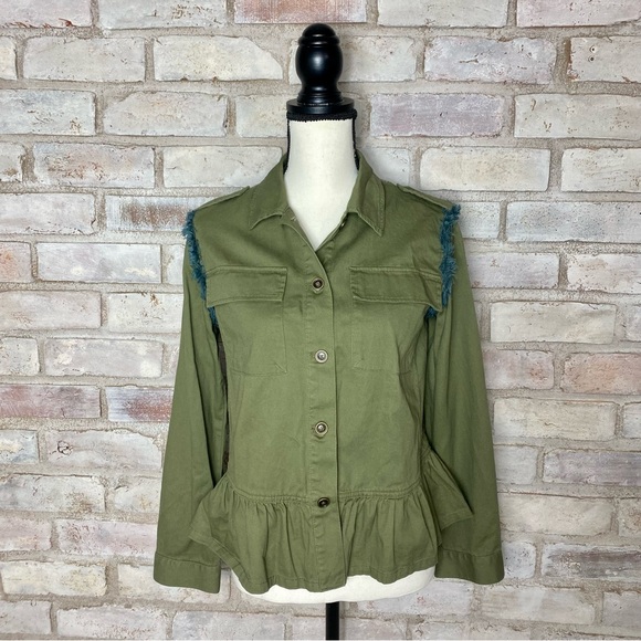 NWT Matilda Jane Olive Boho Jacket - Picture 6 of 11